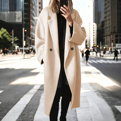 Velixir™ - Long Wool Trench Coat