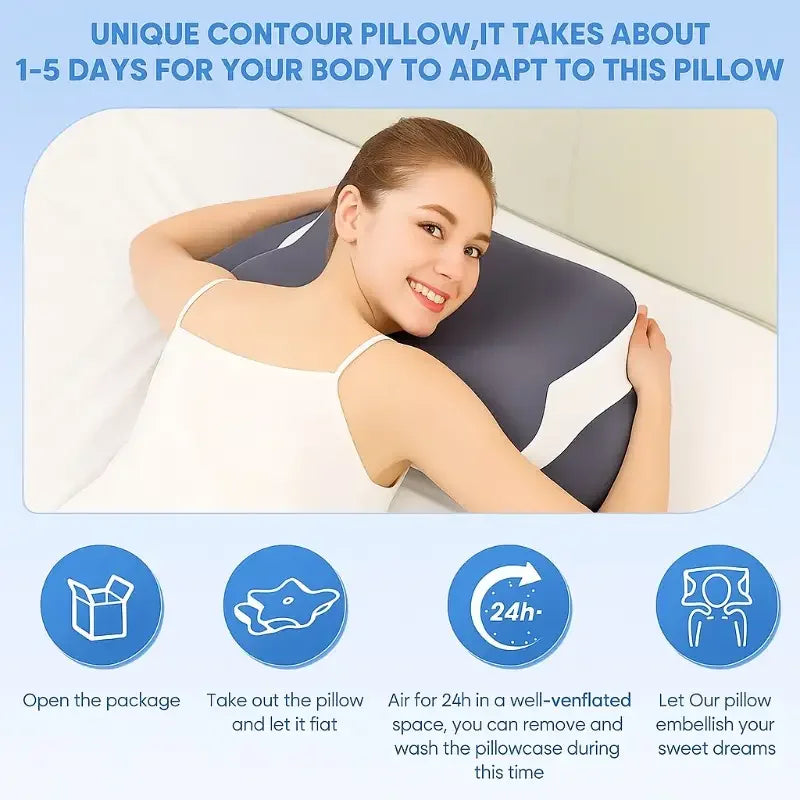 AeroRest™ - Memory Foam Adjustable Cervical Pillow