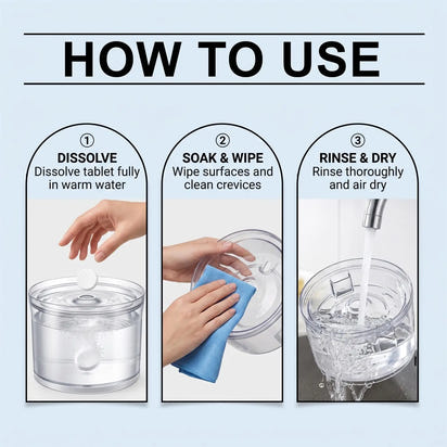 PurrClear™ - Pet Water Fountain Cleaning Tablets