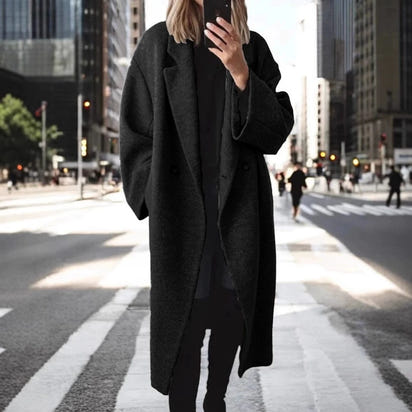 Velixir™ - Long Wool Trench Coat