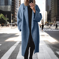 Velixir™ - Long Wool Trench Coat