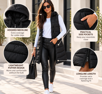 Velixir™ - Long Hooded Puffer Vest